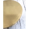 Podkład pod tort 25 cm gruby złoty podkładka pod tort trwały sztywny